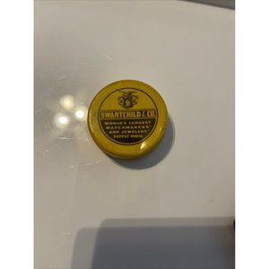 Antique swartchild &co watch part tin 1930’s   PackPenn15